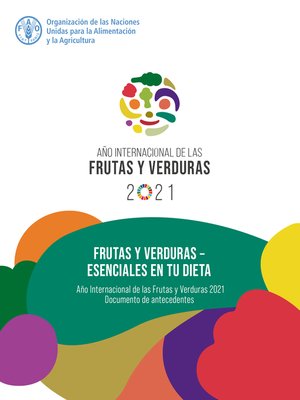 cover image of Frutas y verduras